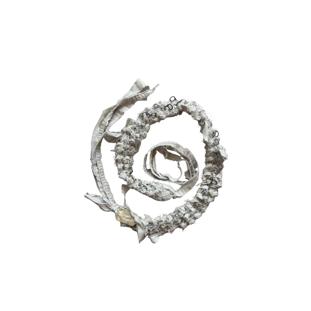 White Denim Shakira Belt