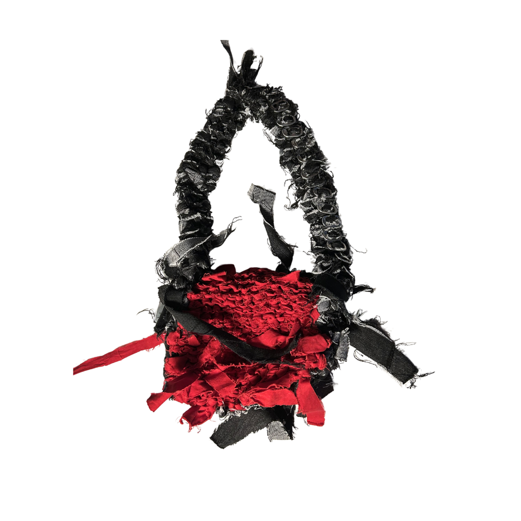 Red & Black Trash Bag