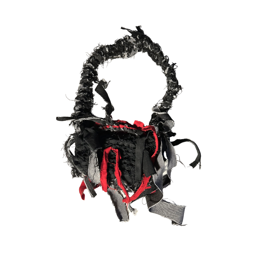 Red & Black Trash Bag