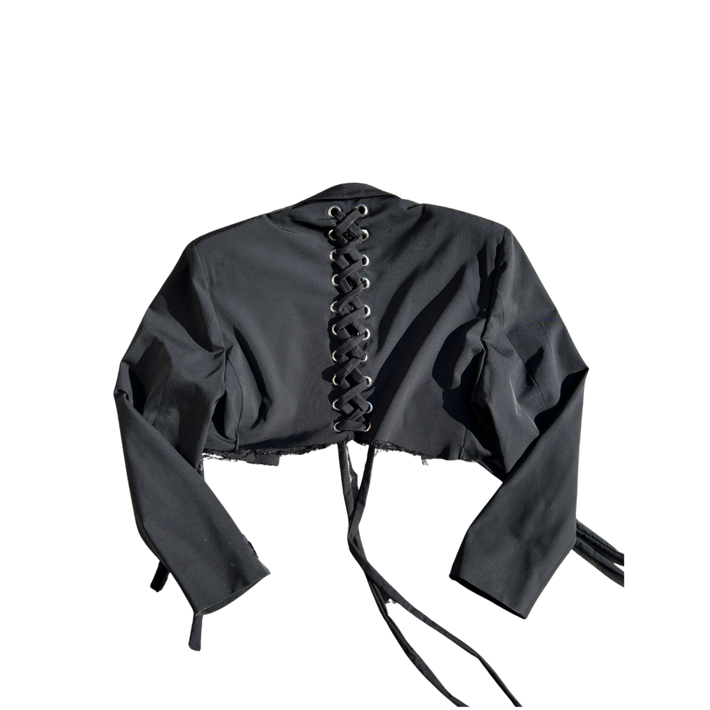 Black Corset Blazer