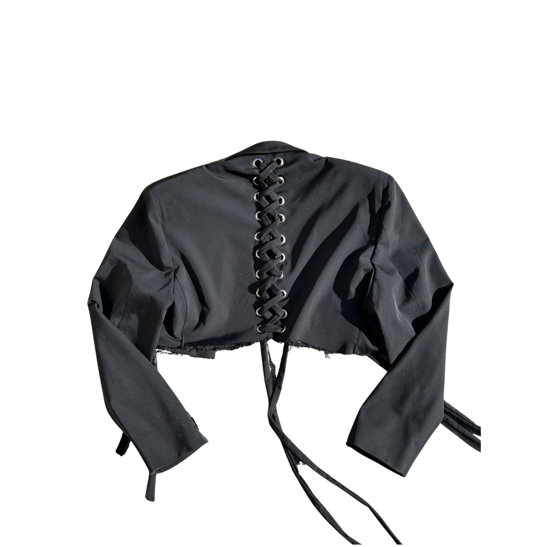 Black Corset Blazer