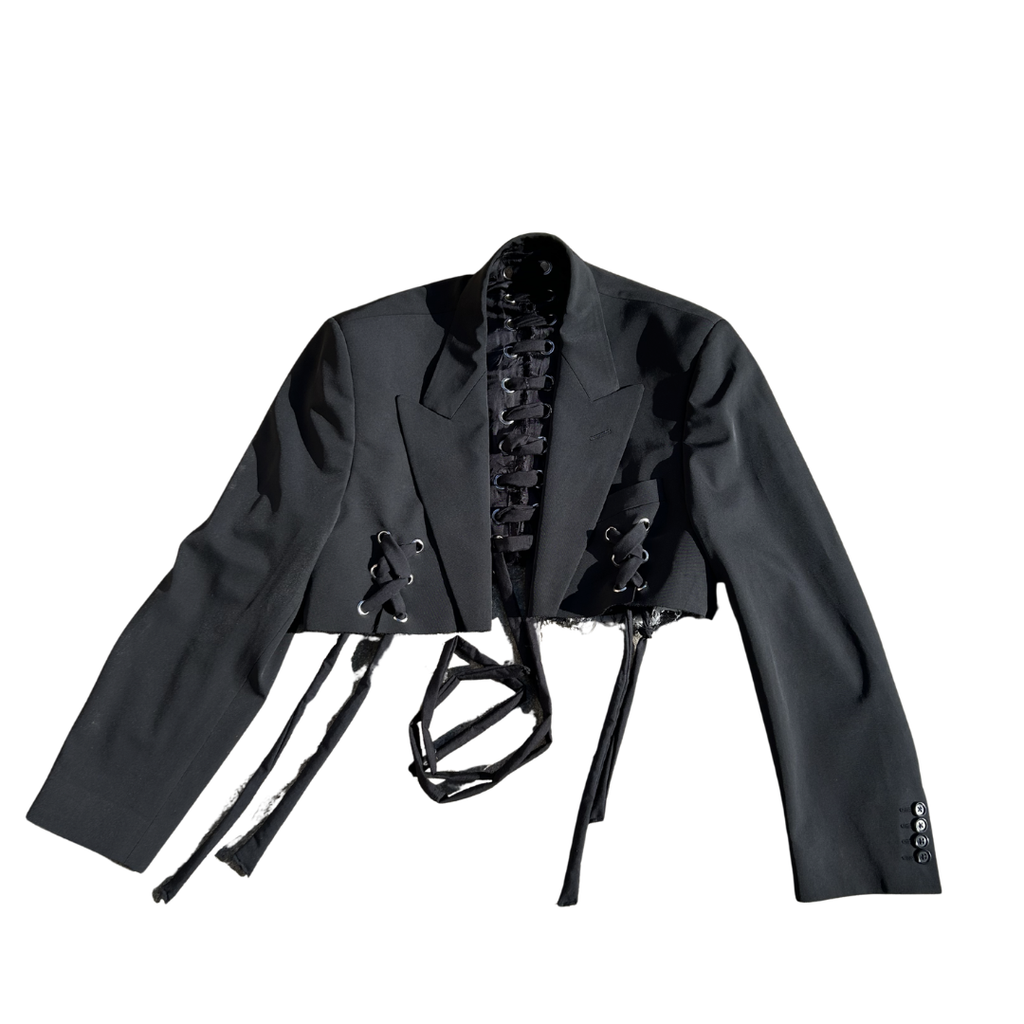 Black Corset Blazer