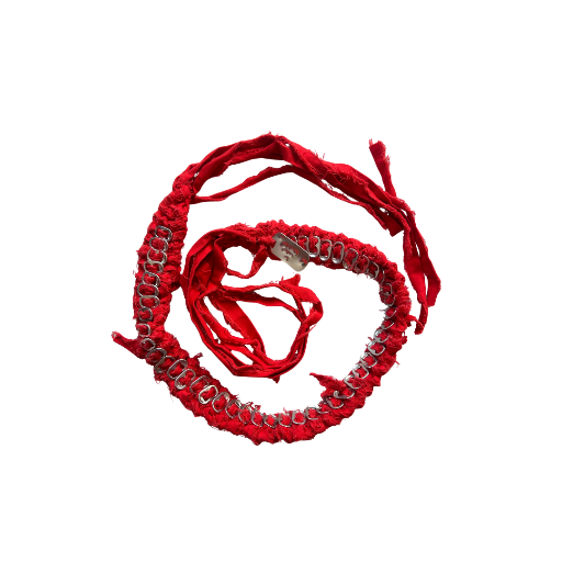 Red Denim Shakira Belt